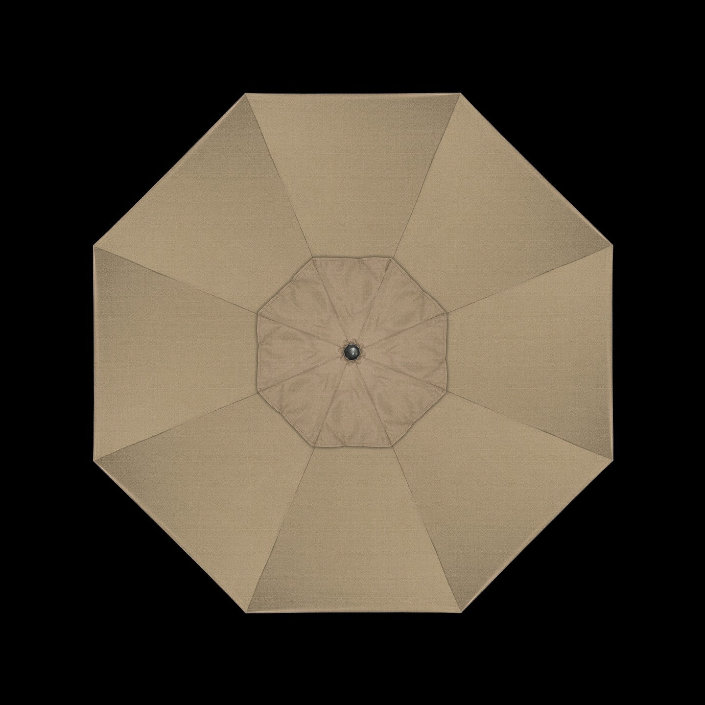 9' Market Sunbrella Umbrella, Canvas Heather Beige Sunbrella® Canvas