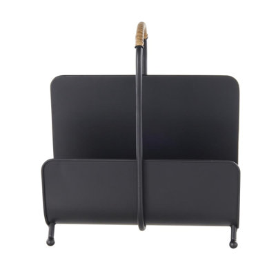 Porte-revues noir Lehna