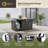Dellana 42" L x 42" W Handwoven Rattan Outdoor Propane Gas Fire Pit Table with Lid-1392396426