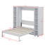 Grand lit escamotable mural grand - Portes de rangement incluses-121087402