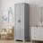 Luxury Tall Storage Cabinet, 70" High Cabinet with 2 Doors & Adjustable Shelves, Freestanding Organizer for Bathroom, Office, and Dining Room-1498881242