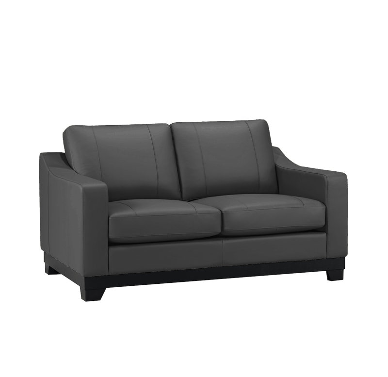 Causeuse Blodgett en gris, Gris