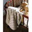 Mushroom - Luxury Soft Plush Backing & Turkish Cotton Jersey Print, Double Layered, 30" x 40" Baby Blanket