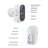 C1 Wire-Free Wireless 3MP Battery Security Camera Outdoor with Solar Panel, 2-Way Talk, Spotlight-86306704