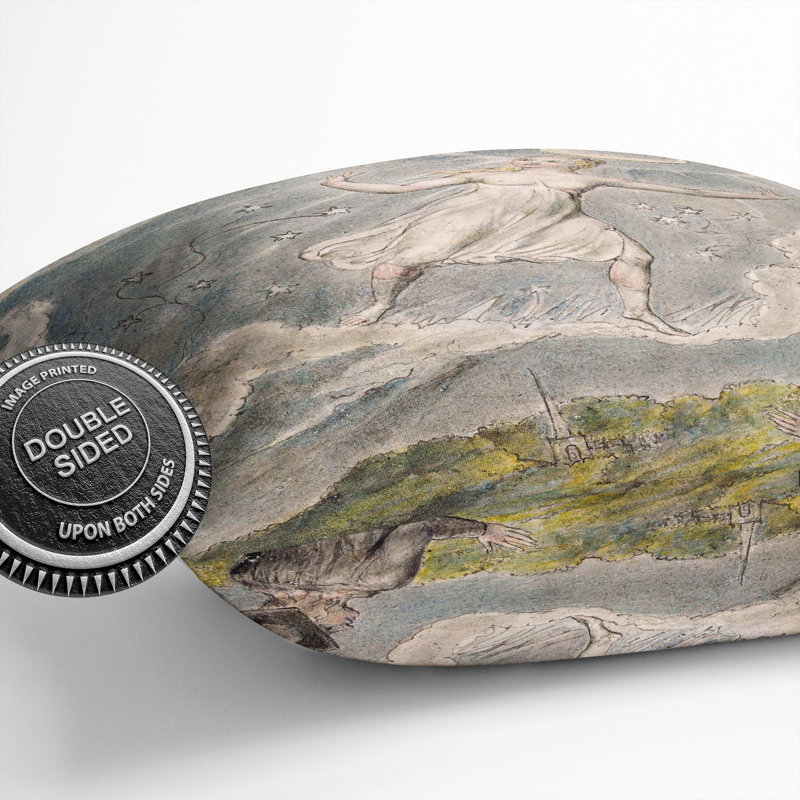The Wandering Moon Scatter Cushion with Filling, 55cm H x 55cm W x 20cm D