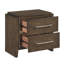 Table de chevet 2 tiroirs Adaire