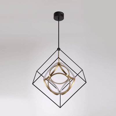 Olmo 6 - Light LED Geometric Chandelier