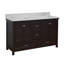 Ensemble de meuble-lavabo double 60 po Maven-1801279192