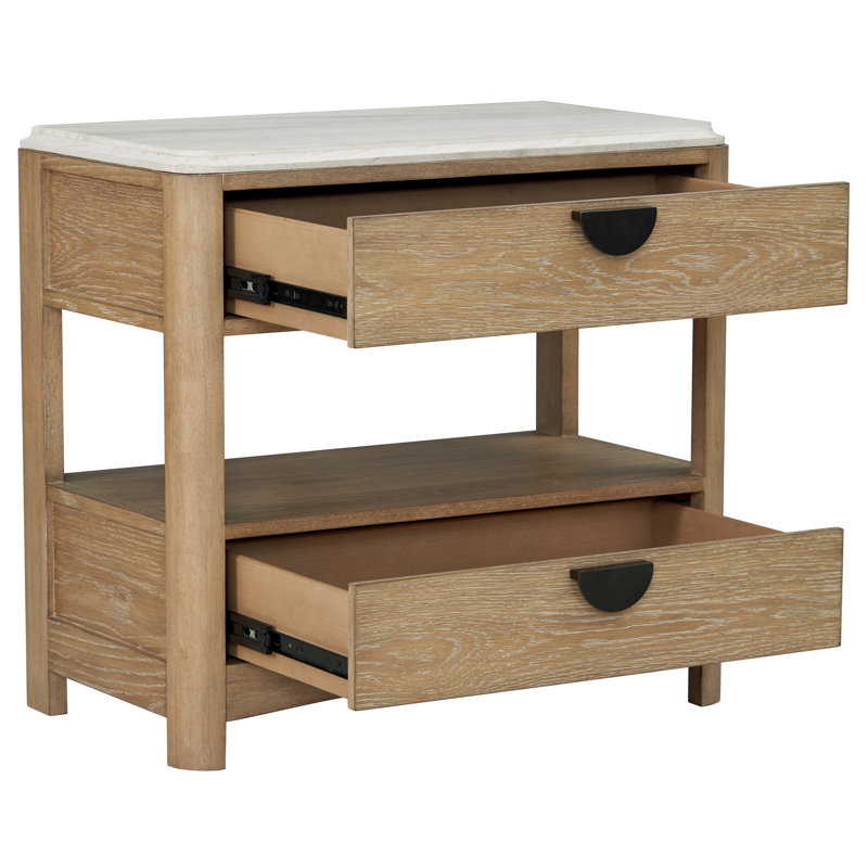 Queen Upholstered Bed And Nightstand, 2 Pcs: Bed, Nightstand, Queen