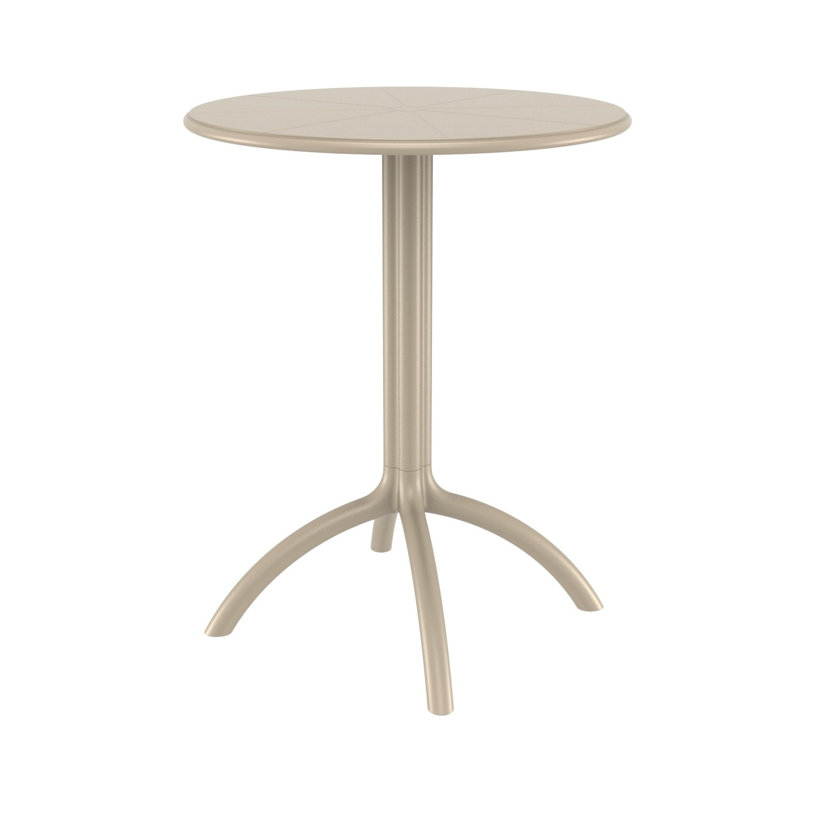 Jacinta 2 - Person 23.6" Bistro Set, Taupe