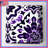 Purple Ornate Pattern Quilted Bedspread All Sizes-129089823