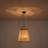 3-Light Airy Woven Cone Pendant-870312920