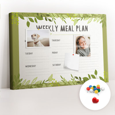 Anitha Magnetic Cork Corkboard / Bulletin Board Bulletin Board