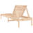 Adoniram 199.5cm Long Reclining Pine Double Chaise-734981342
