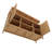 Bamboo sideboard with storage