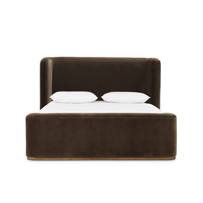 Velvet Upholstered Bed