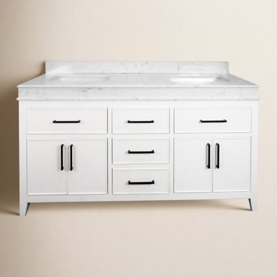 Bayla 60'' Double Bathroom Vanity