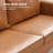 80.3'' Faux Leather Sofa-1820166432