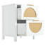 Asawer 44cm W Manufactured Wood Bedside Table