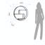 Cranesville 2 Piece Circle Floating Shelf