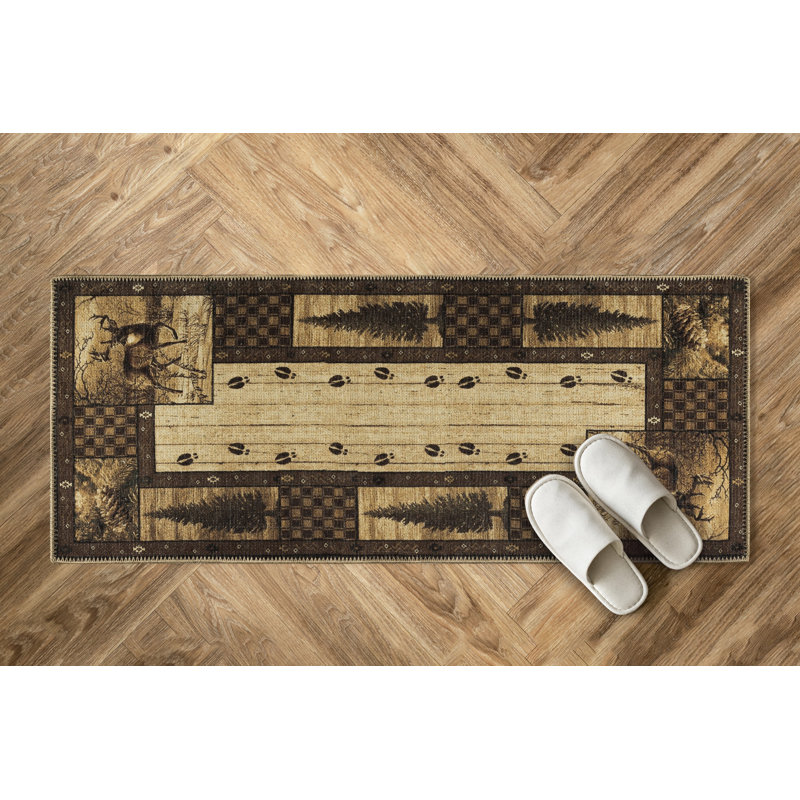 Tapis lavable à la machine Niverville, Tapis de couloir 2 pi 2 po x 5 pi 3 po