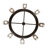 Farmington 8 - Light Dimmable Wagon Wheel Chandelier