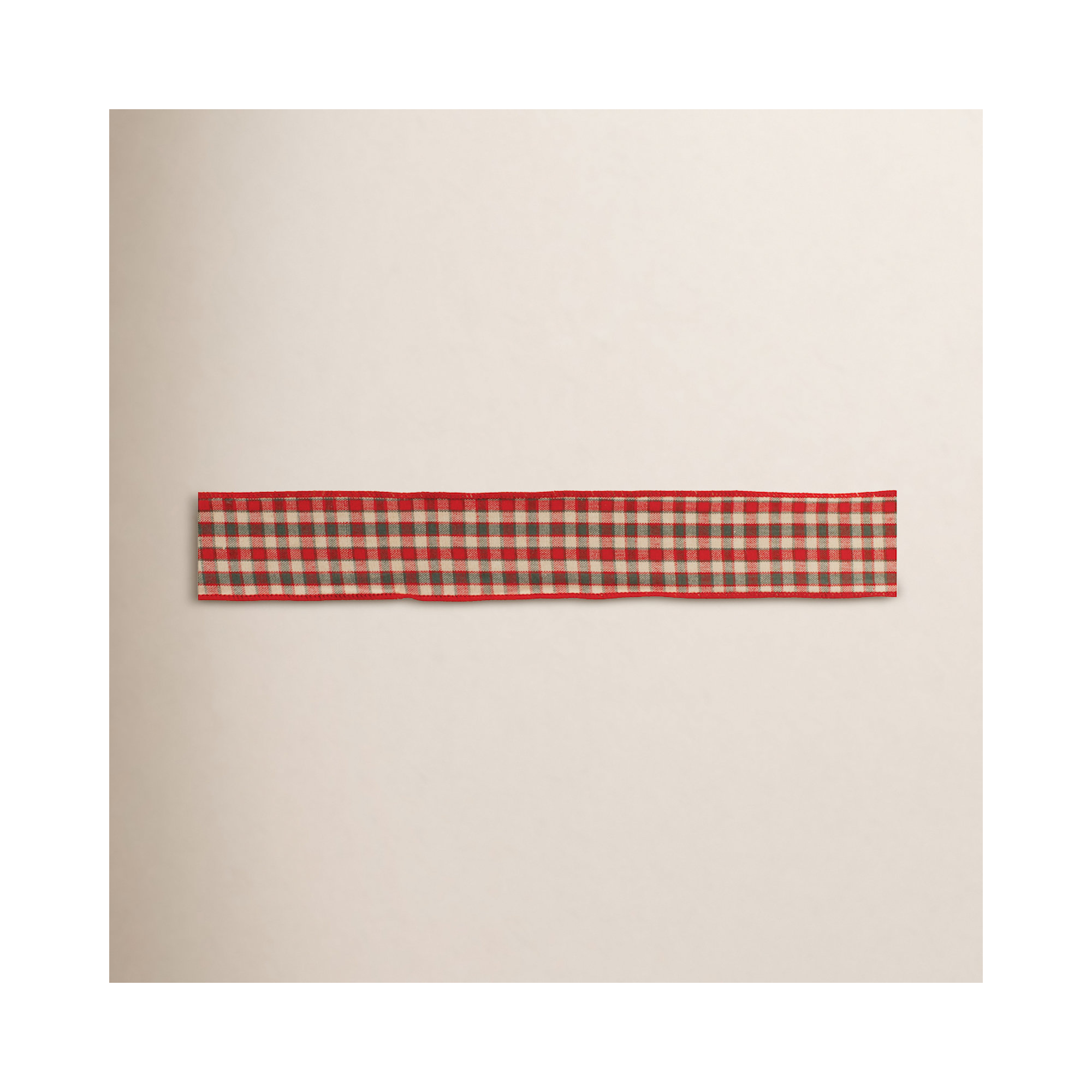 Plaid Holiday Ribbon (Set of 2)