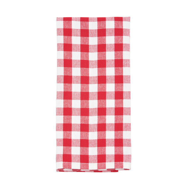 Ashford Red Cotton Kitchen Towel, Red