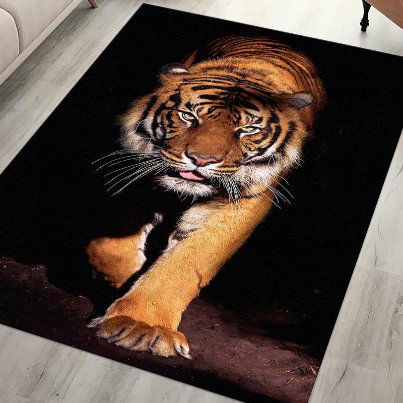 Elegant Soft Pile Rug with Intricate Abstract Pattern Ideal for a Modern Home Decor Setting, Rectangle 2'8" x 4'11"