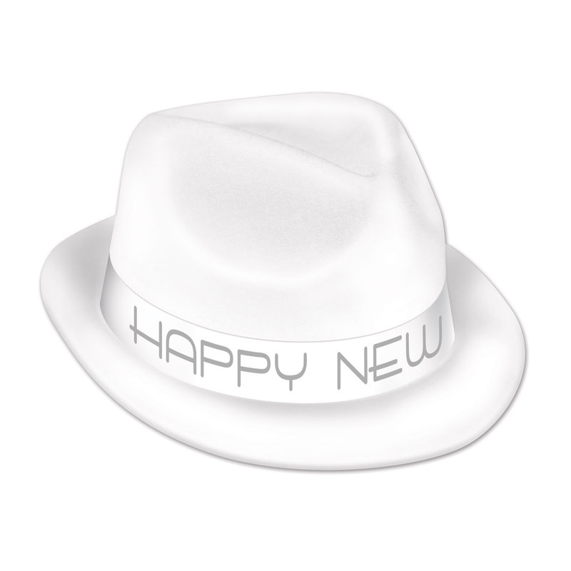 Chapeau de président - paquet de 25, Blanc