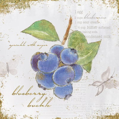 Garden Treasures V by Emily Adams - No Frame Print on Canvas