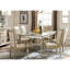 2pc Of Silver Arm Chairs - Crystal Button- Back, Luxury Dining Traditional