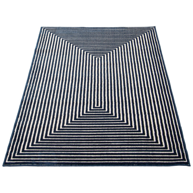 Trona Abstract Indoor Rug, Rectangle 4'7" x 6'7"