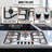 VEVOR 30" Natural Gas 5 Burner Cooktop
