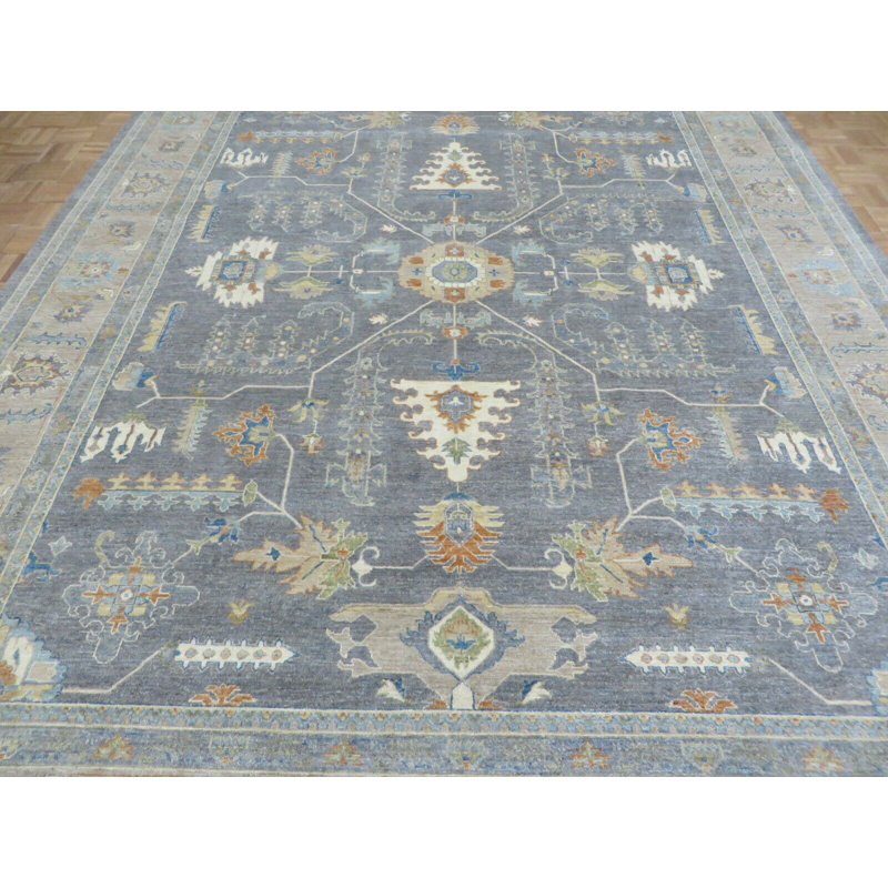 One-of-a-Kind 9' X 12' Wool Area Rug in Grey