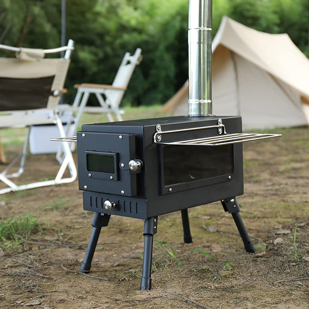 Un poêle à bois extérieur portable Camping tente de Bois Poêle
