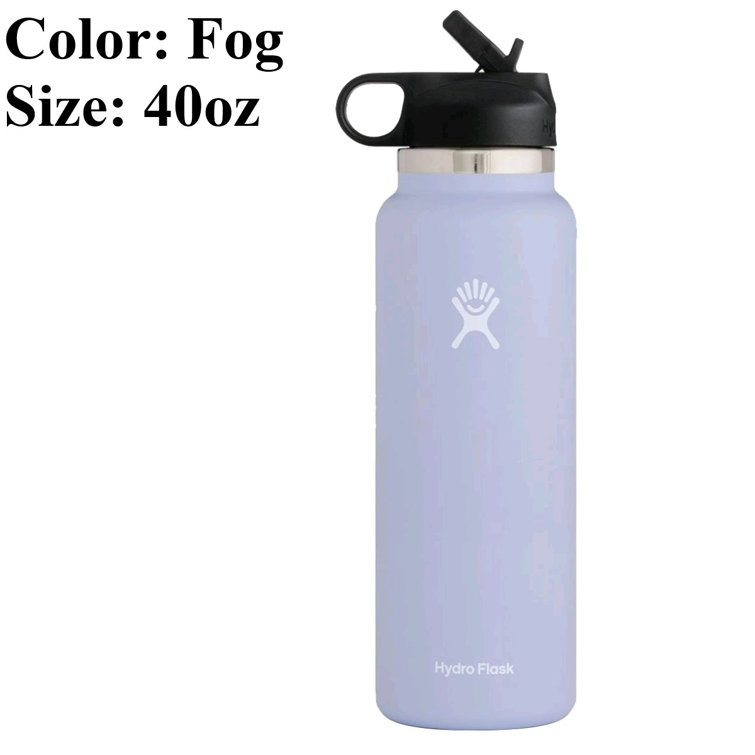 Peaceful Valley 32oz. Insulated Stainless Steel Water Bottle Straw