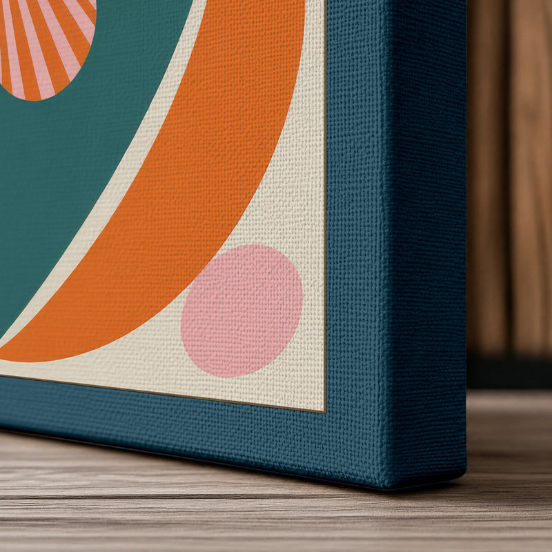 Print, 30x20 - 76.2 x 50.8 cm, Teal Border