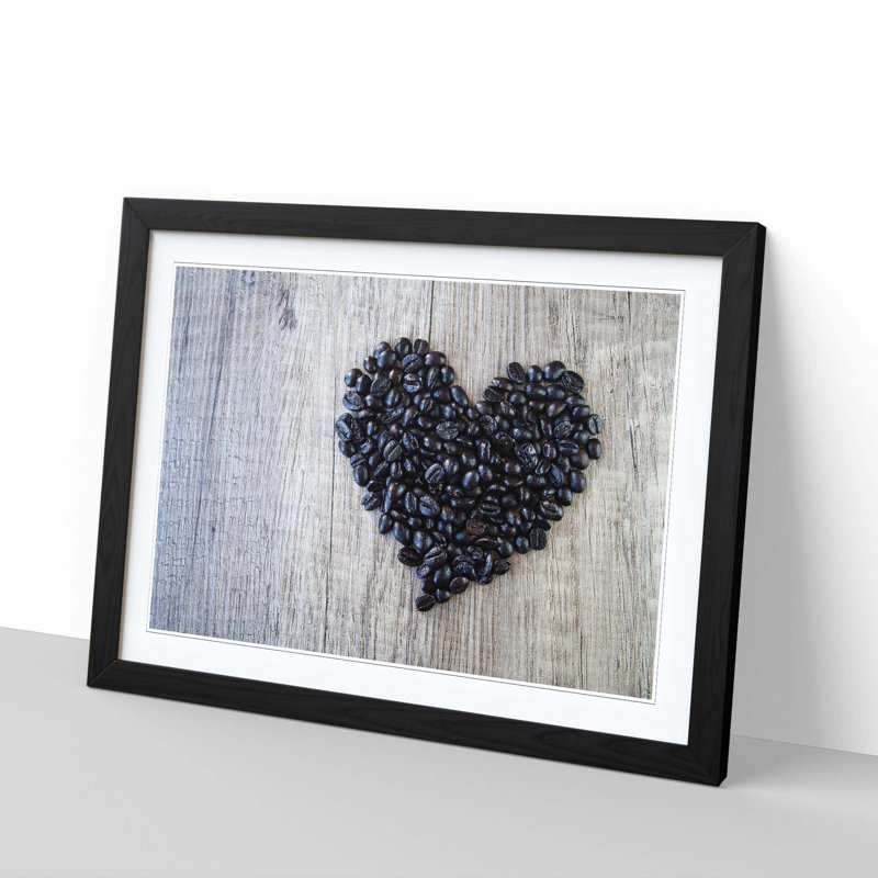 Single Picture Frame Print, Black