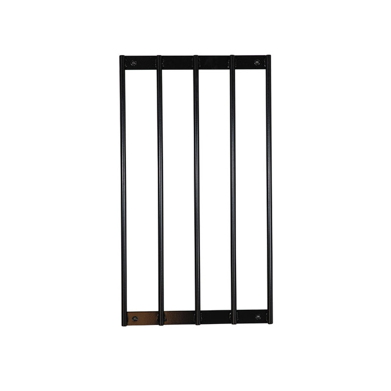 Barre de fenêtre en acier (14 po x 21 po), H 24 po x l 13,5 po x P 1 po