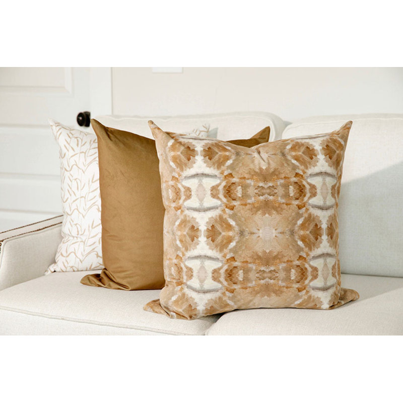 Trees Square Pillow Cover & Insert, 24"H x 24"W