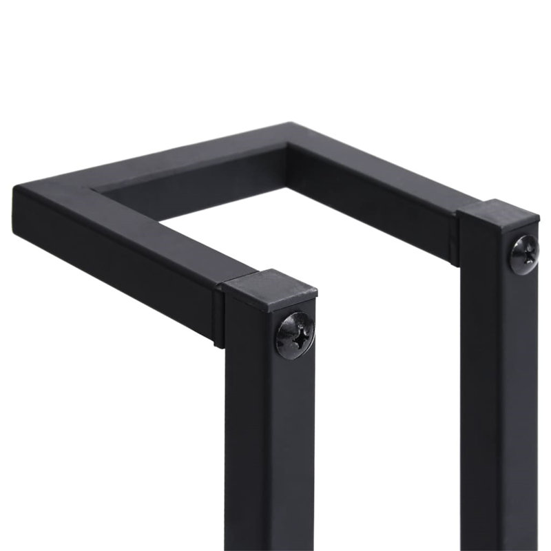 Azusa 1 Over-the-Door Towel Rack, Black