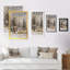 Winter Village Landscape II - peinture-597699857-597699858