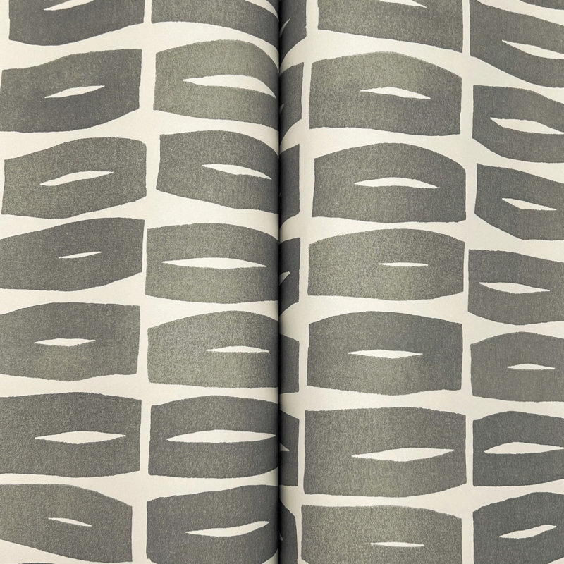 Papier peint carbone moderniste, Noir carbone