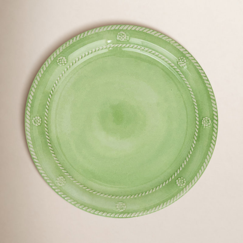 Berry & Thread Melamine Dessert/Salad Plate, Seagrass