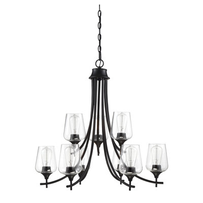 Lustre à 9 lumières Emele Breena