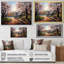 «Pink Springtime Park Floral Canopy I», art mural sur toile-1866739693-1866739708