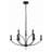 Zareyah 9 Light Black Chandelier