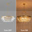Lustre tambour en cristal 8 lumières moderne-1228186758