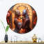 Horloge murale Divine Kissing Goddess Love-93397664